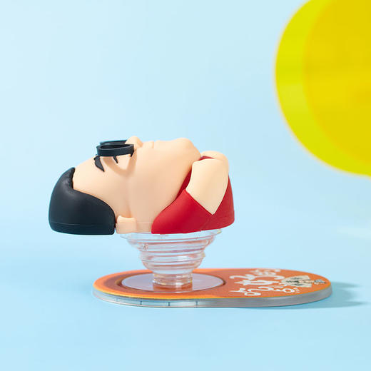 【听老杨原创】我朱“吃点儿好的”3D硅胶人偶磁吸气囊手机支架 商品图6