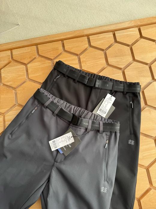 可隆休长裤男款户外防腰带直筒长裤 运动裤子软壳加绒裤！ 商品图8