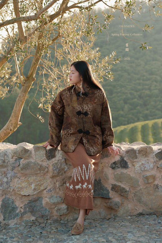 新春限定「大地上的小马」提花编织羊毛开衩半裙｜部落图腾｜波西米亚 商品图5