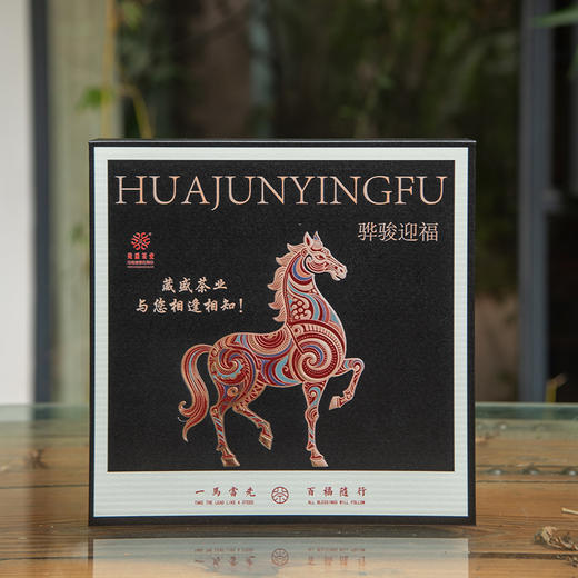 葳盛茶业2026年骅骏迎福新春礼盒普洱茶生熟套装240克 商品图2