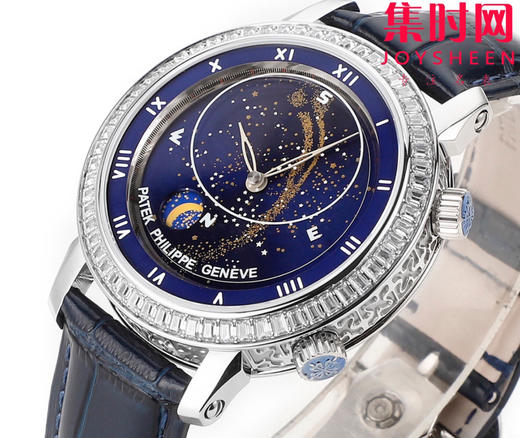 PP百达翡丽星空5102天月款日内瓦苍穹系列 男士腕表 你可想象把星空佩戴在腕上吗？ 商品图2