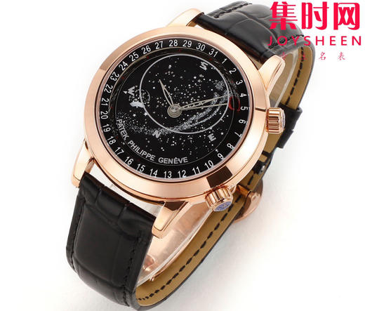 PP百达翡丽星空6102天月款日内瓦苍穹系列 男士腕表 你可想象把星空佩戴在腕上吗？ 商品图1