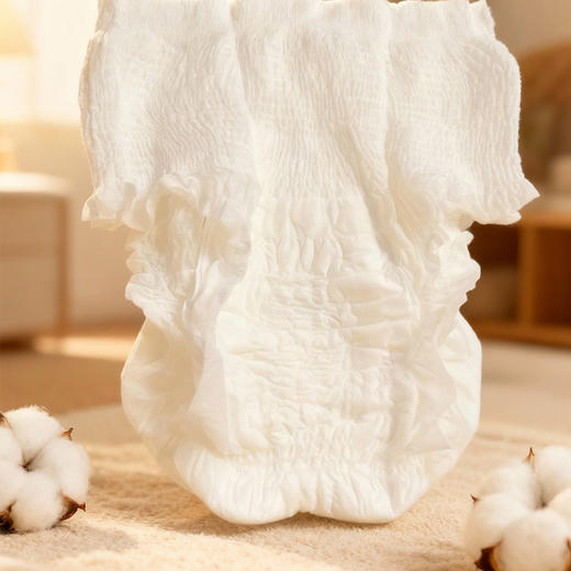 素道纯棉安睡裤 M-L适用臀围80-105cm 3片/包 高腰 商品图3