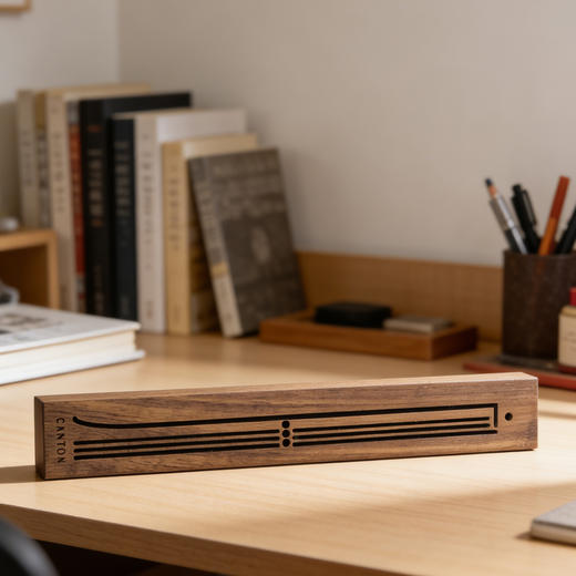 广州艺术磁吸香盒胡桃木卧香香盒 商品图1