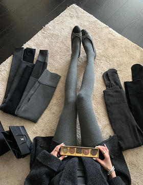 七段分压打底裤