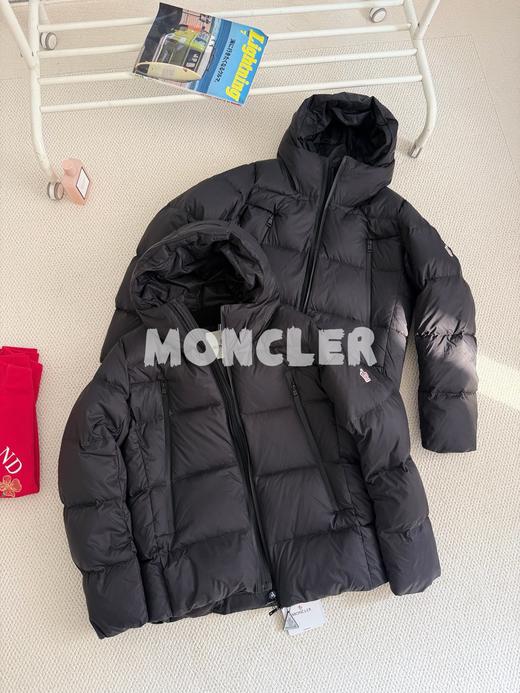 蒙家黑武士设计全身三条压胶拉链轻量化防风保暖羽绒服 商品图0