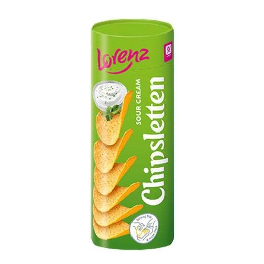 劳仑兹 激脆酸奶油味罐装薯片 100g/罐 商品图0