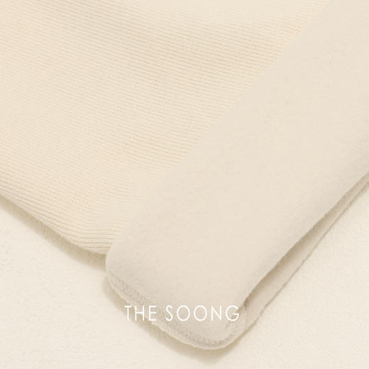 THESOONG|新款女装加绒加厚显瘦松紧中腰休闲卫裤8356 商品图2