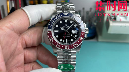 C+劳力士格林尼治型系列“可乐圈” V3版 圈口可变红 上海3285机 五珠带 男士腕表 原装开模 C+可乐圈 商品图0