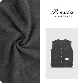 羊-毛百搭减龄感圆领针织马甲 ZZ0776