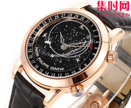 PP百达翡丽星空6102天月款日内瓦苍穹系列 男士腕表 你可想象把星空佩戴在腕上吗？ 商品图2