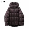 丁摩 小方块羽绒服连帽加厚时尚冬季白鸭绒新款泡芙面包服外套爆款5ZF-1196 商品缩略图3