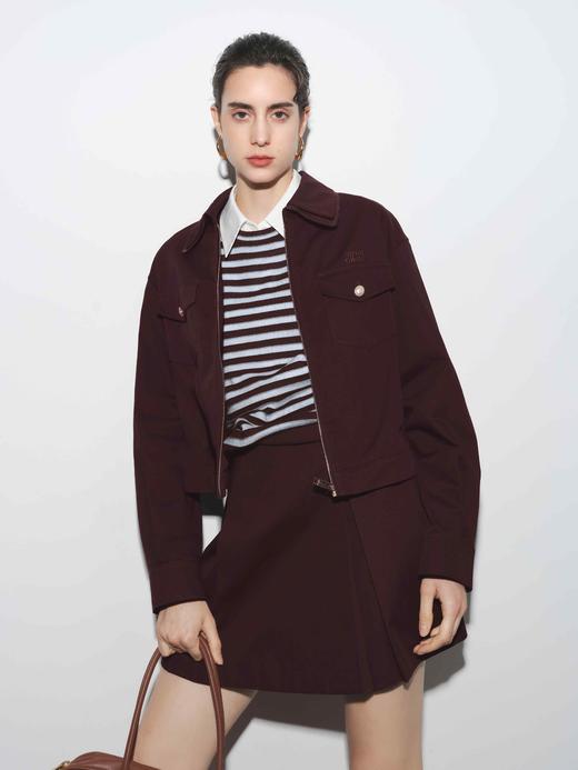 【商场同款】伊芙丽春秋无里小外套1G2210211 商品图0