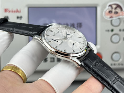 【GF积家小丑】Master Ultra Thin Réserve de Marche超薄大师系列动力储存显示腕表将纯美线条与纤薄的精钢表壳完美融合，并搭载多项精妙的复杂功能❕❕❕ 商品图5