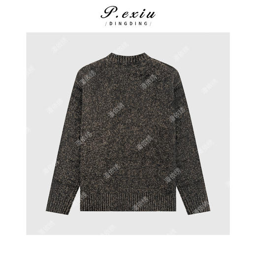 A008潘依绣丁丁宠粉山羊绒羊毛混纺圈圈纱慵懒风柔软亲肤套头针织上衣Q61648 商品图1