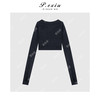 韩系设计款圆领针织开衫Q9125 商品缩略图1