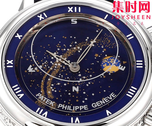 PP百达翡丽星空5102天月款日内瓦苍穹系列 男士腕表 你可想象把星空佩戴在腕上吗？ 商品图5
