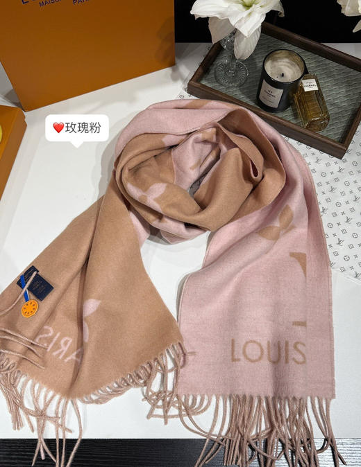 老花羊绒围巾112703 商品图9