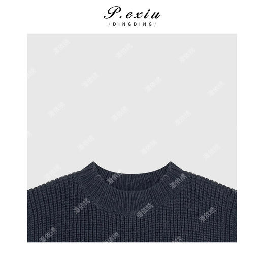 04-2潘依绣丁丁宠粉韩系复古撞色条纹针织背心Q7134 商品图2