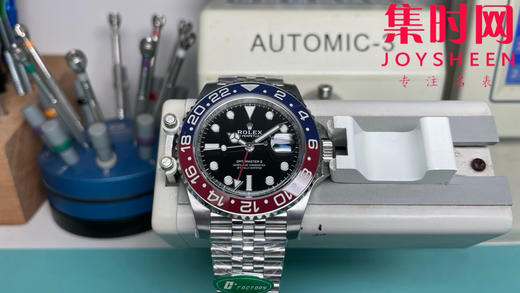 C+劳力士格林尼治型系列“可乐圈” V3版 圈口可变红 上海3285机 五珠带 男士腕表 原装开模 C+可乐圈 商品图8