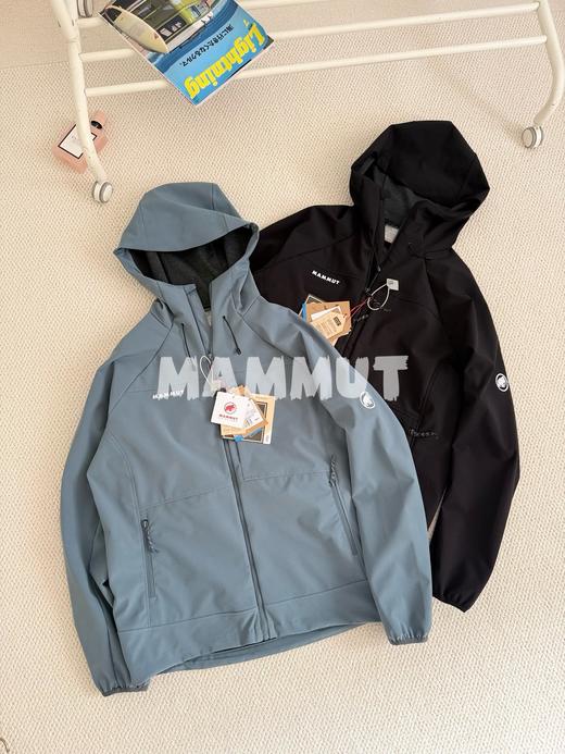 猛犸象Ultimate Comfort男士户外  防泼水弹力春款连帽软壳外套 商品图2