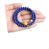 丁摩 保真青金石手串帝王青蓝色情绪稳定手链天然蓝宝石双圈5ZF-65551 商品缩略图4