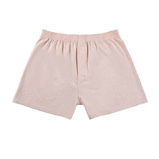 素道有机彩棉 男士大码无结绳阿罗裤 宽松舒适居家男裤平角睡裤男 商品图4