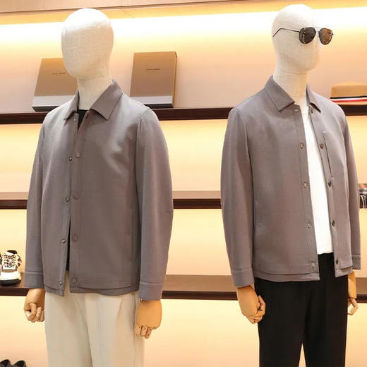 【eve-7316#】26春新款男士羊毛混纺商务休闲夹克/外套！！ 商品图0