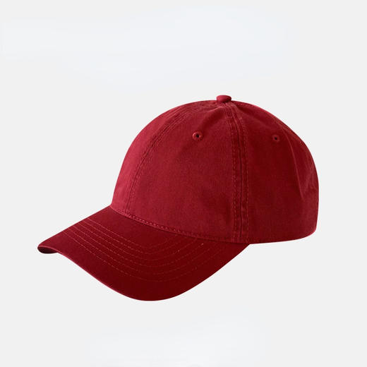 纯色均码水洗棒球帽 复古鸭舌帽 男女遮阳网球防晒帽子（尺码可调节 56-59cm） 商品图9