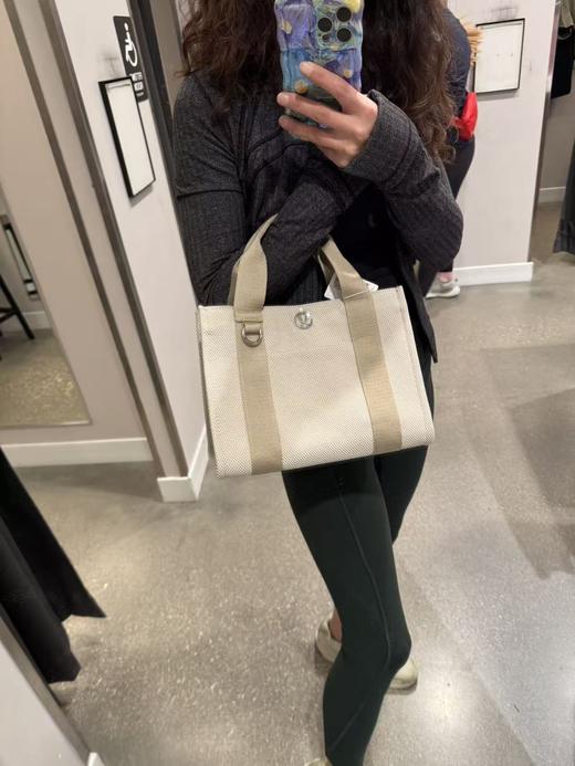5折！lululemon 迷你帆布托特包 4.5L 只要￥450直邮到手 商品图0