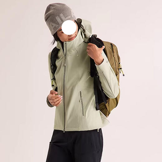 裁缝学苑AH119连帽软壳衣外套纸样登山服户外徒步女装打版裁剪图纸 商品图2