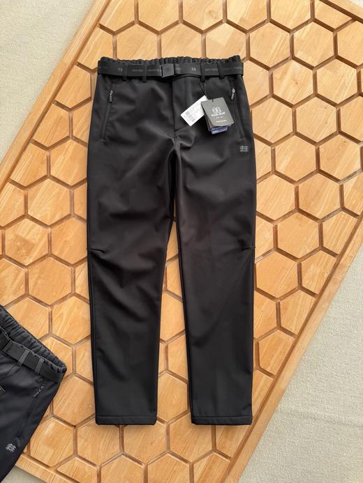 可隆休长裤男款户外防腰带直筒长裤 运动裤子软壳加绒裤！ 商品图5