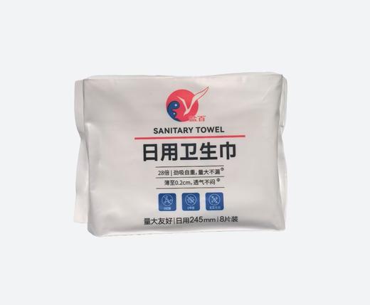 盐百日用卫生巾245mm8片装 商品图0