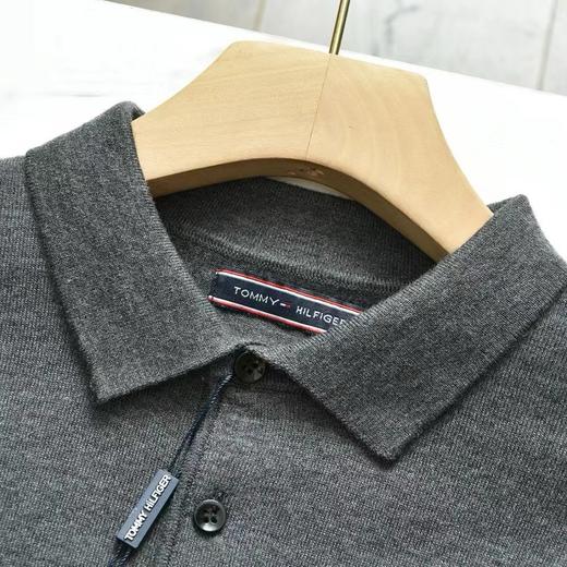 DIN级版本 2026Tommy 汤米官网同款‼️男士翻领羊毛衫毛衣针织衫， 商品图7
