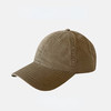 纯色均码水洗棒球帽 复古鸭舌帽 男女遮阳网球防晒帽子（尺码可调节 56-59cm） 商品缩略图6