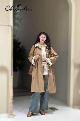 朝峰CHARFEN女装外套CFG1D930-9058A
