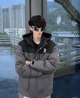 【春上新】6楼MLB 25年秋冬款男女同款羽绒服3ADJB055643CGS吊牌价1899