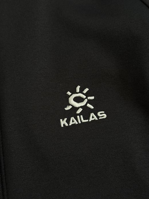 凯乐石立领半拉链速干防静电防臭户外登山徒步男长袖 商品图2