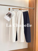 专柜实拍【透气亚麻】拉夏贝尔/La Chapelle垂感舒适通勤西装裤2026新款高腰显瘦直筒阔腿裤 商品缩略图5