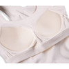 素道有机彩棉A类白色打底文胸背心 免穿内衣自带胸垫一体背心底衫 商品缩略图3