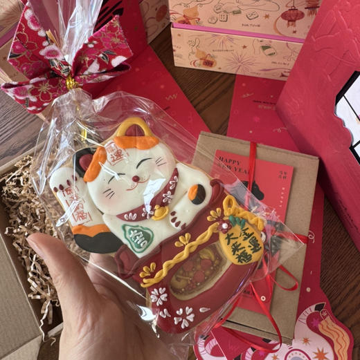 新年招财猫摇摇乐曲奇饼干 商品图2