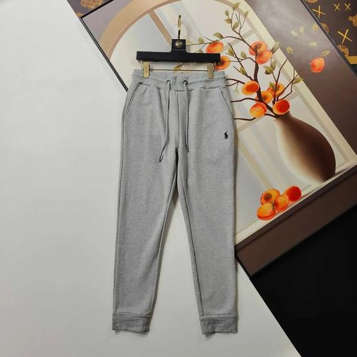 典款小马标刺绣加绒运动卫裤休闲裤 商品图1