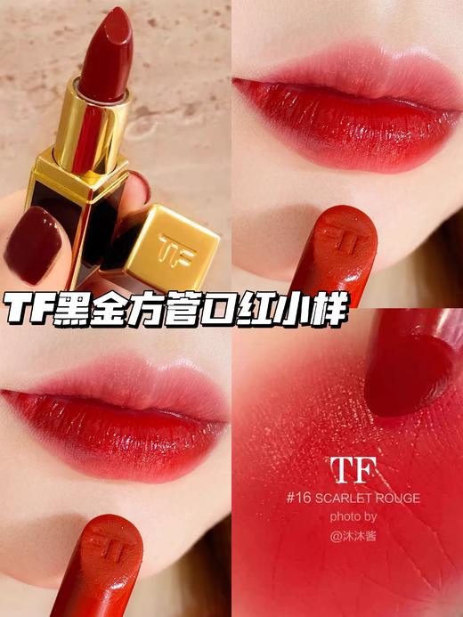 Tom Ford/汤姆福特TF新黑金方管唇膏口红小样16  1g 滋润 商品图0