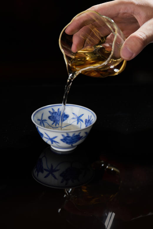 【景德镇陶瓷茶具】 青花宫碗杯/茶杯 多款可选 商品图3