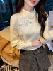 张心子【温莎古堡】半高领保暖翻领毛衣 U2602022 商品缩略图5