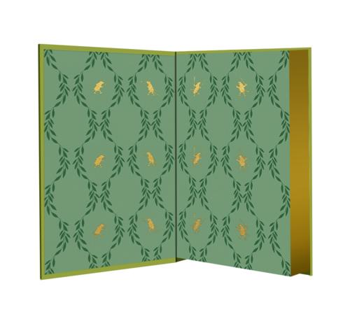 【限量珍藏小真皮系列】《柳林风声》淡绿色山羊皮，鎏金书口 商品图2