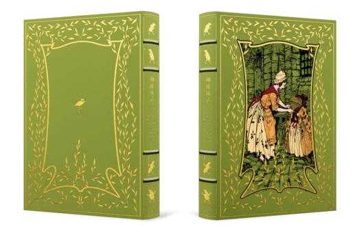 【限量珍藏小真皮系列】《柳林风声》淡绿色山羊皮，鎏金书口 商品图1