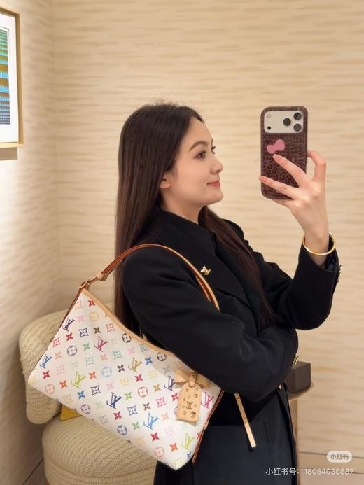 驴家 x 村上隆再版系列 新款横板Carryall East West 手袋  M27578 白三彩（LZ） 商品图4