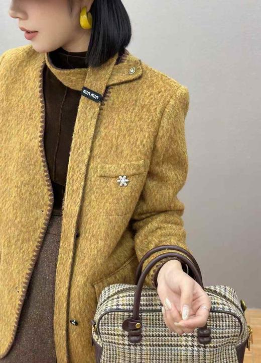 74WT21153#贝型针MiuMiu飘带外套 商品图1