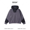 24616SDSA男士秋冬新款痞帅男装韩版时尚拼接半拉链连帽卫衣百搭宽松 商品缩略图1